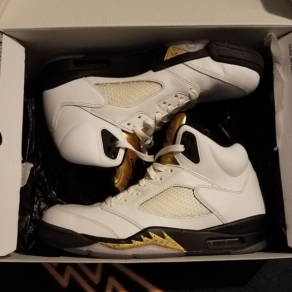 AIR JORDAN 5 RETRO \'OLYMPIC GOLD\'  -- Size 10.5 main image 7